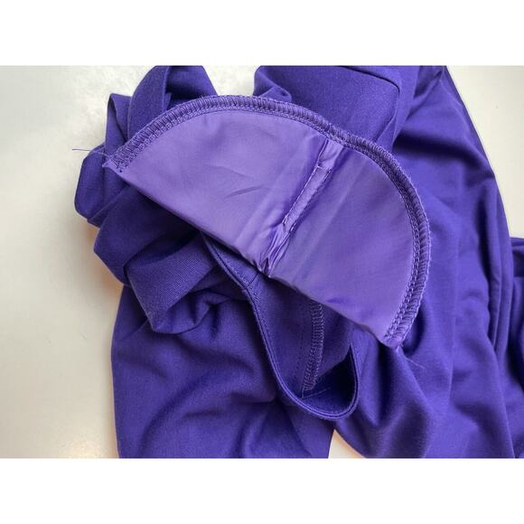 SUSAN GRAVER-Size Small-Knit-3/4 Sleeve Dress-Purple - Picture 6 of 9